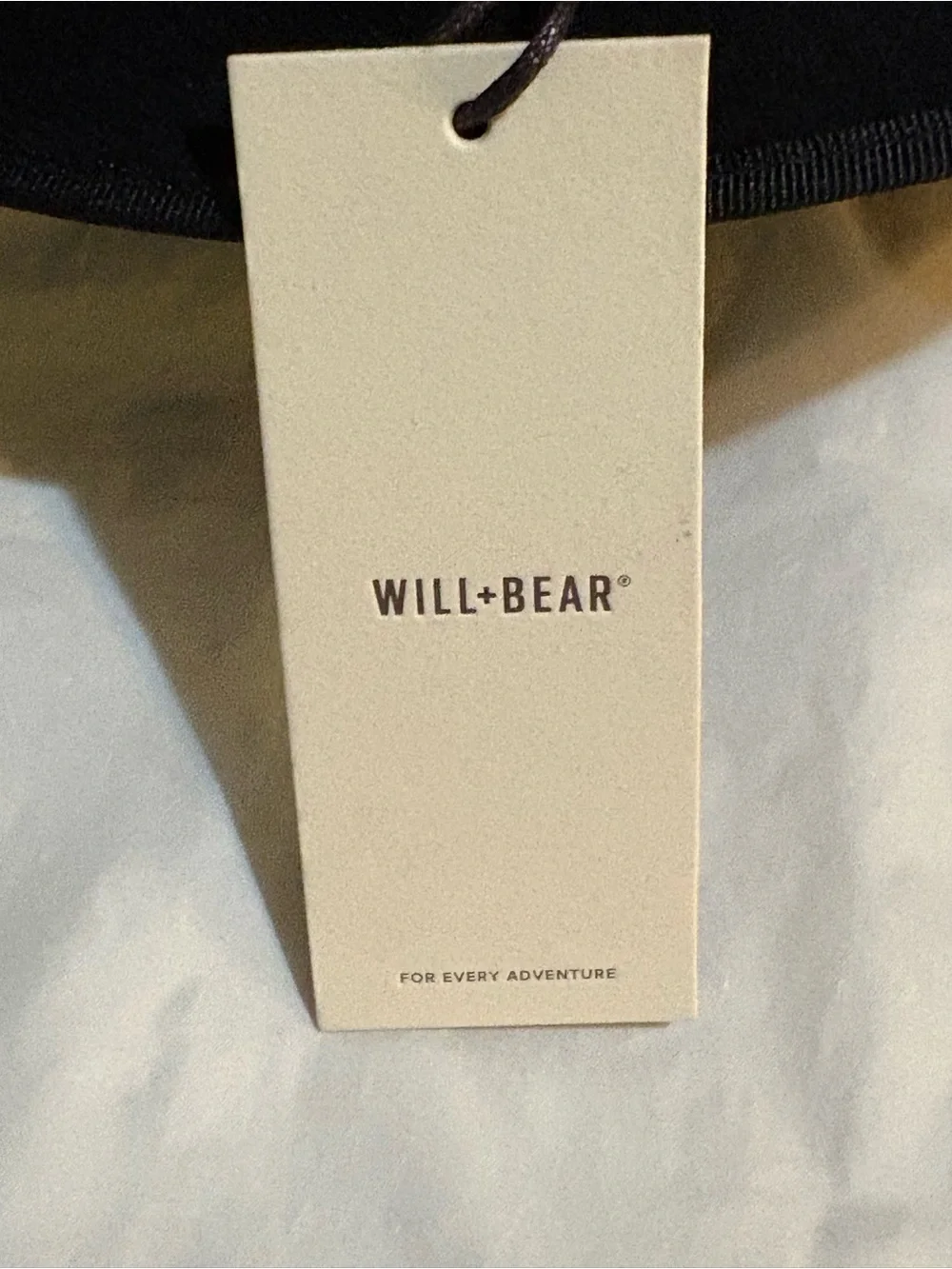 Will+Bear Calloway Black Wool Fedora Hat with Slim Band